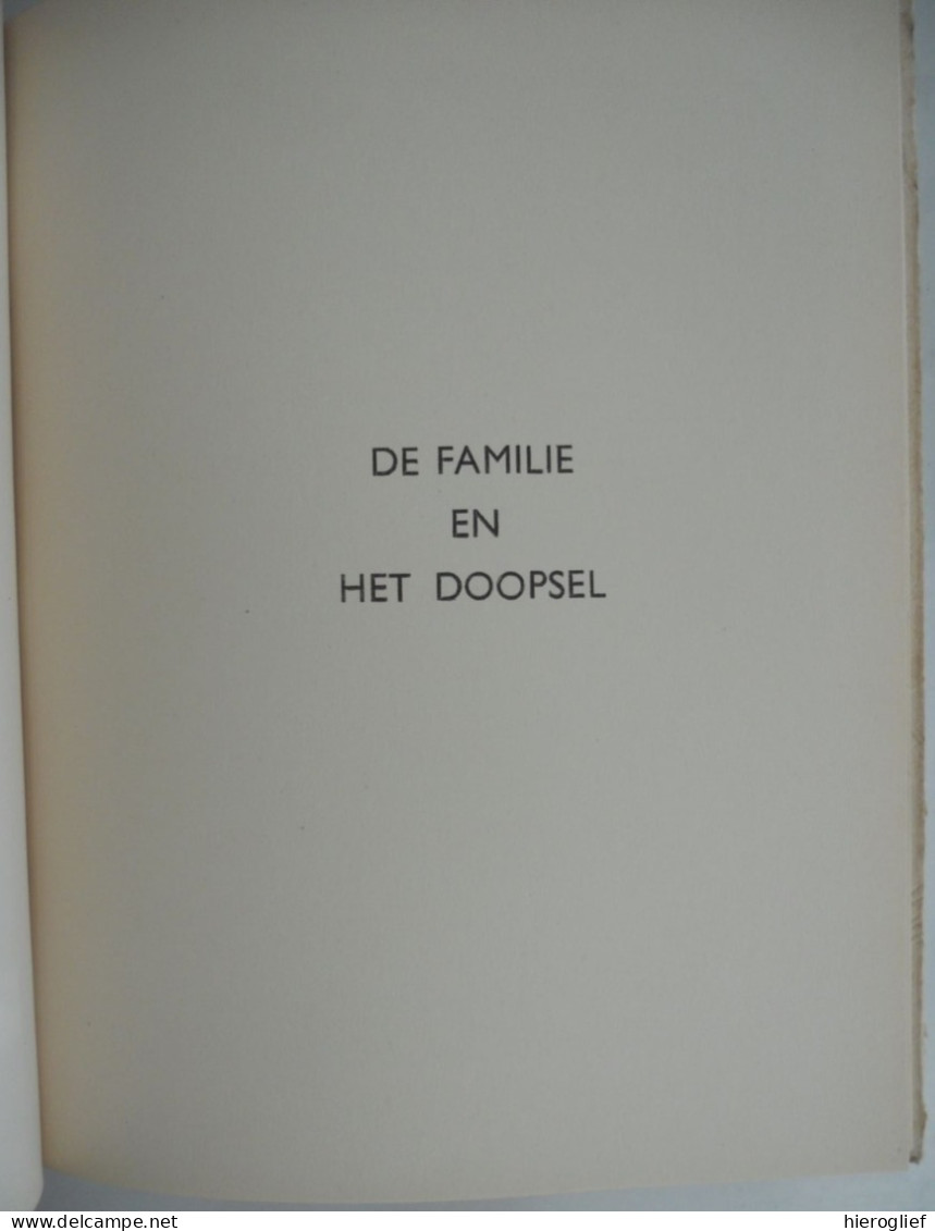 HET CHRISTELIJK HUWELIJK  tekst E. Fleerackers platen Albert Servaes 1938 / niet ingevuld exemplaar ! waver sobea