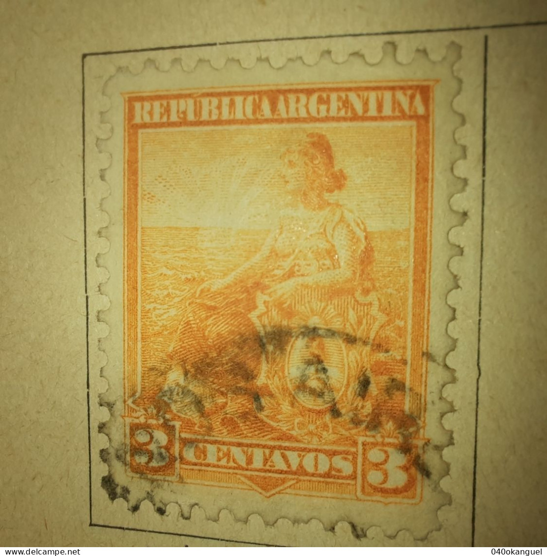 Argentinien - 1 Marke Gem. Scan - Usados