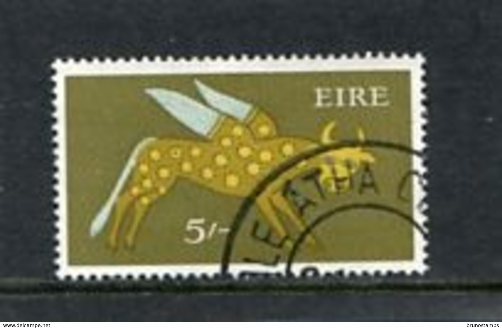 IRELAND/EIRE - 1968  5s  OX  WATERMARK  E  FINE USED - Oblitérés