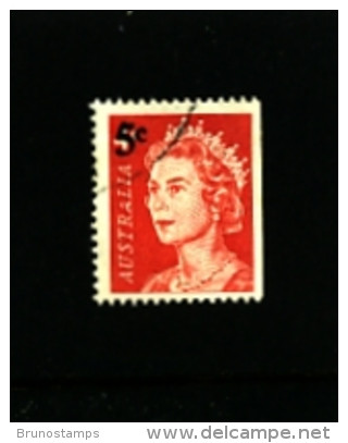 AUSTRALIA - 1967  QUEEN ELISABETH  5c On 4c  FINE USED - Used Stamps