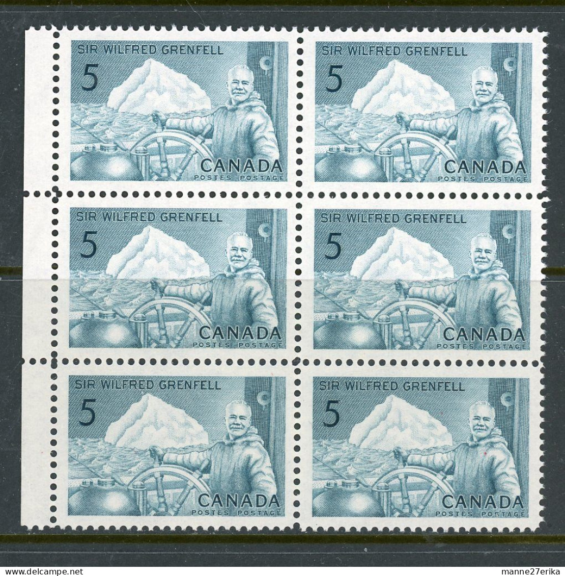 Canada 1965 "Grennfell And Ship" - Nuovi