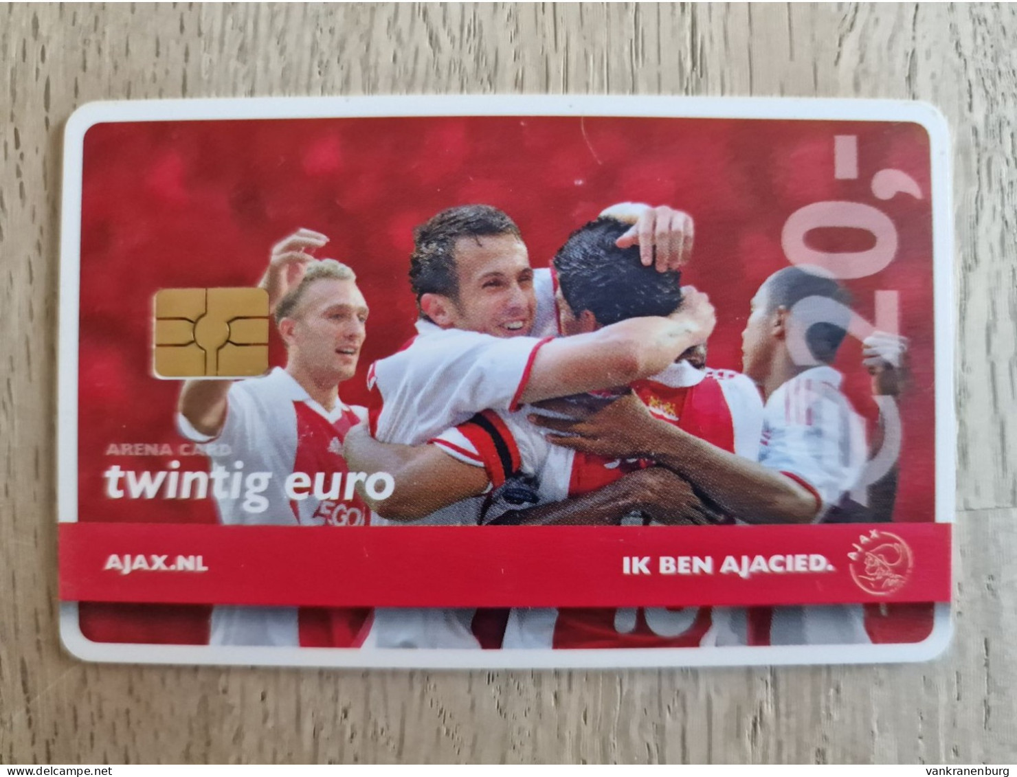 Stadion Card 20 Euro - Ik Ben Ajacied - 2009 - Ajax Amsterdam ArenA Card - The Netherlands - Tarjeta - - Autres & Non Classés