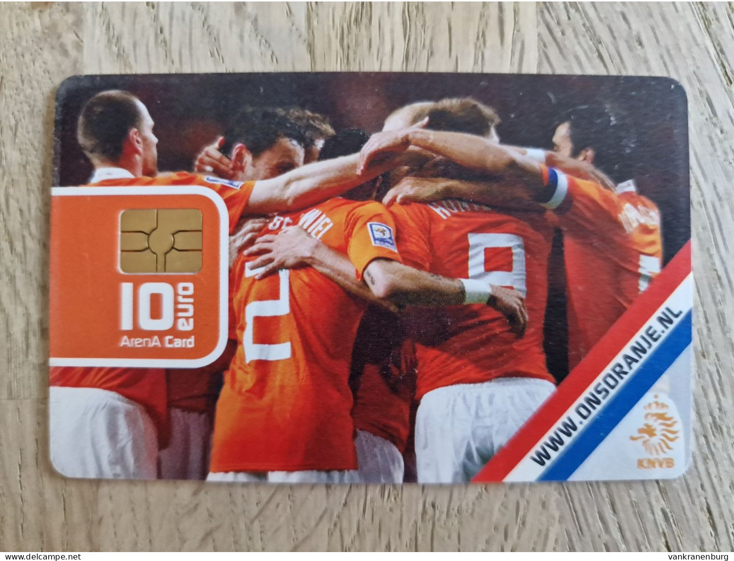 Stadion Card 10 Euro - Ons Oranje - 2010 - Ajax Amsterdam ArenA Card - The Netherlands - Tarjeta - - Autres & Non Classés