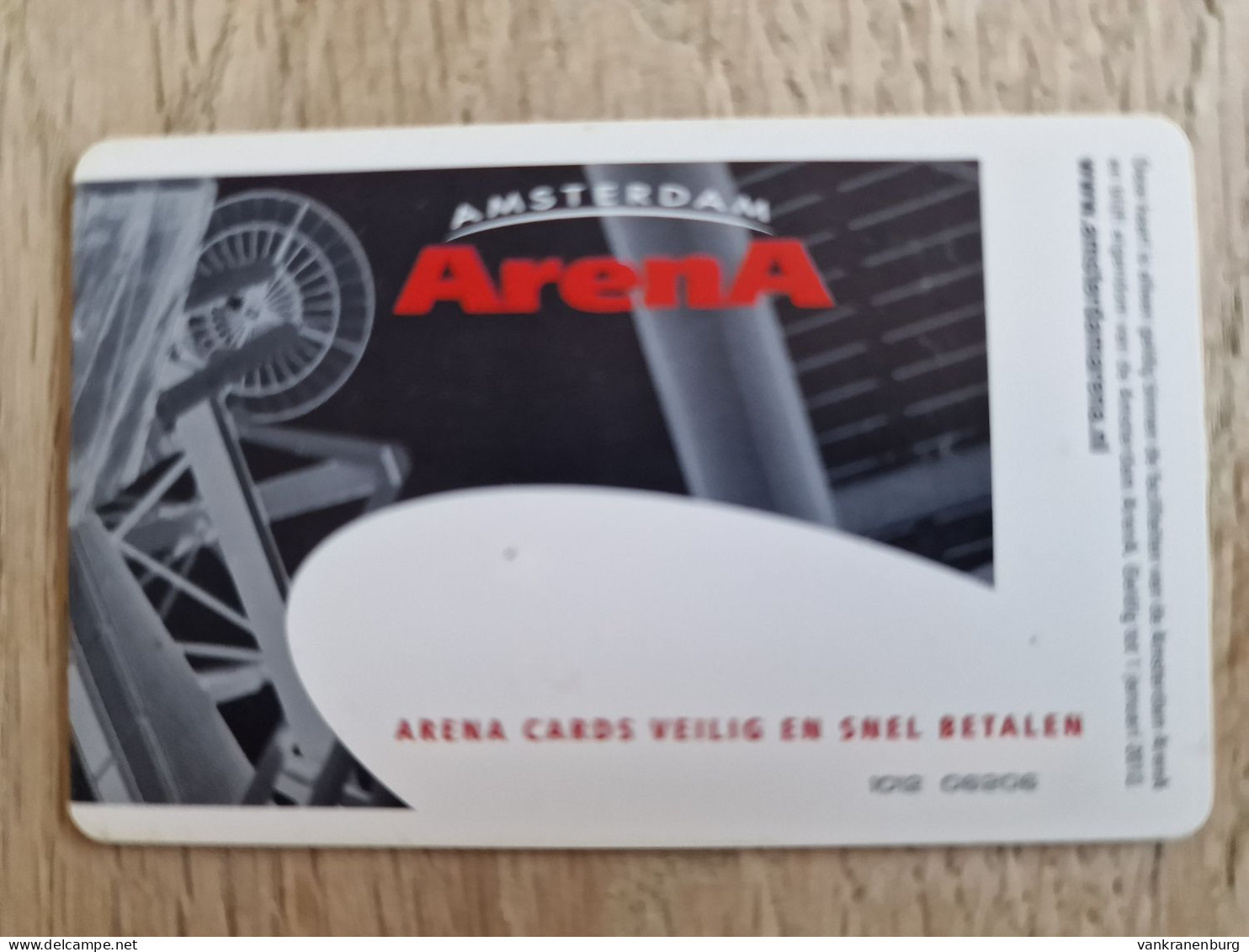 Stadion Card 10 Euro - Andre Rieu - 2010 - Ajax Amsterdam ArenA Card - The Netherlands - Tarjeta - - Autres & Non Classés