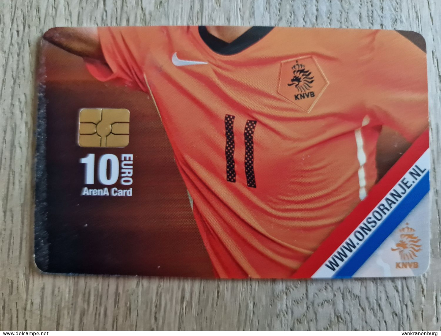 Stadion Card 10 Euro - Ons Oranje - 2010 - Ajax Amsterdam ArenA Card - The Netherlands - Tarjeta - - Autres & Non Classés