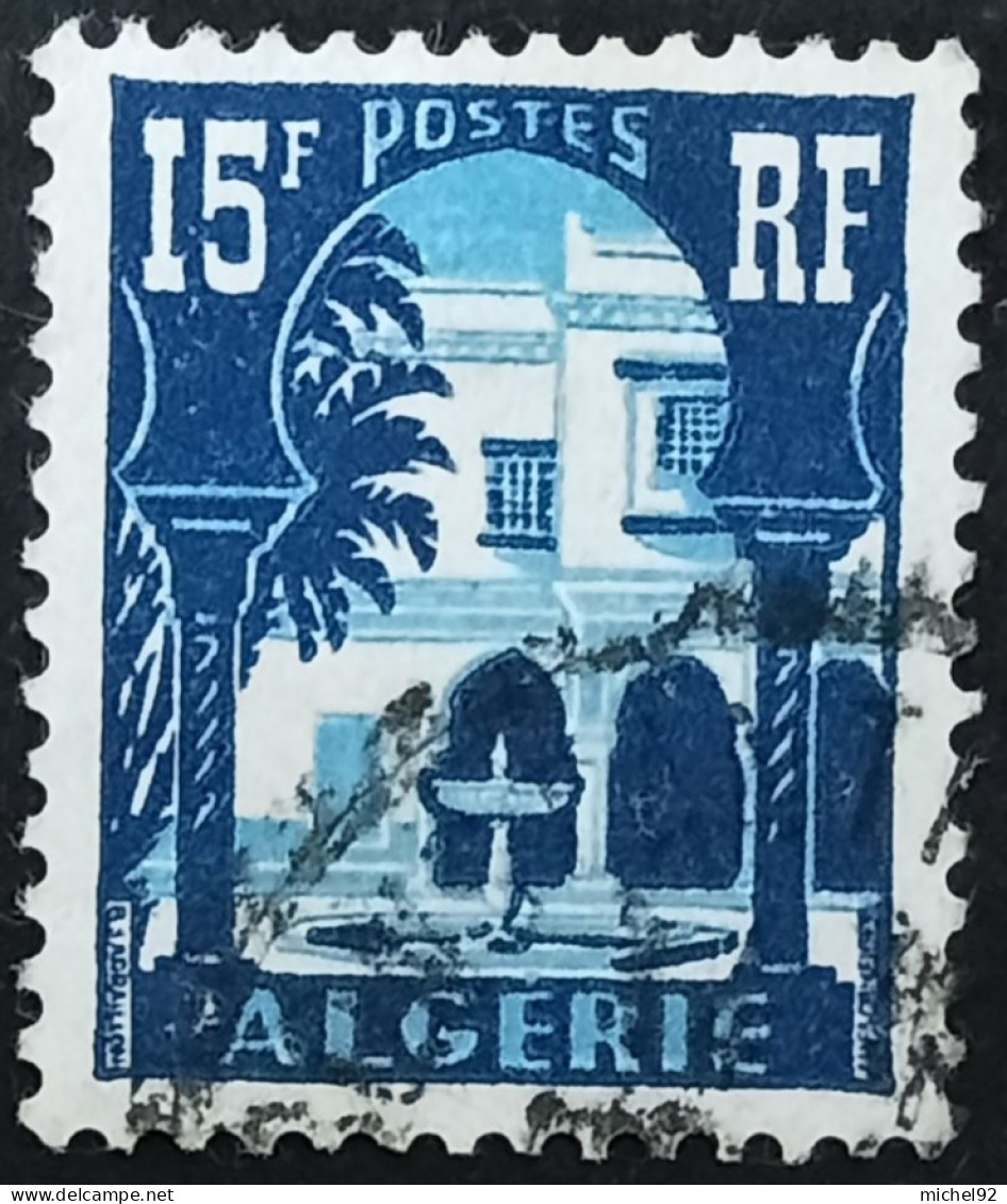 Algérie 1954-55 - YT N°314 - Oblitéré - Gebraucht