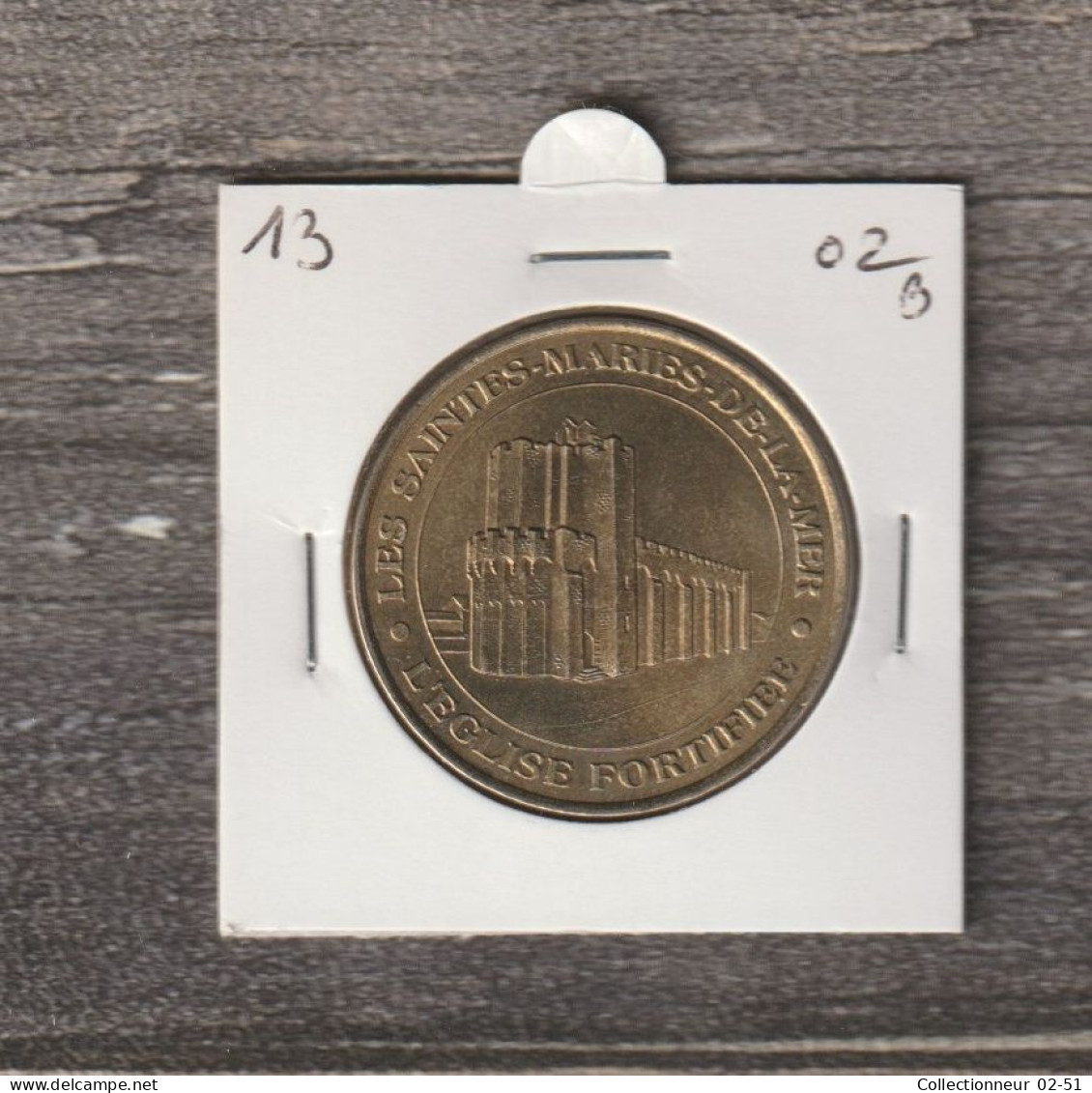 Monnaie De Paris : Les Saintes-Marie-de-la-mer - L'Eglise Fortifiée - 2002 - 2002