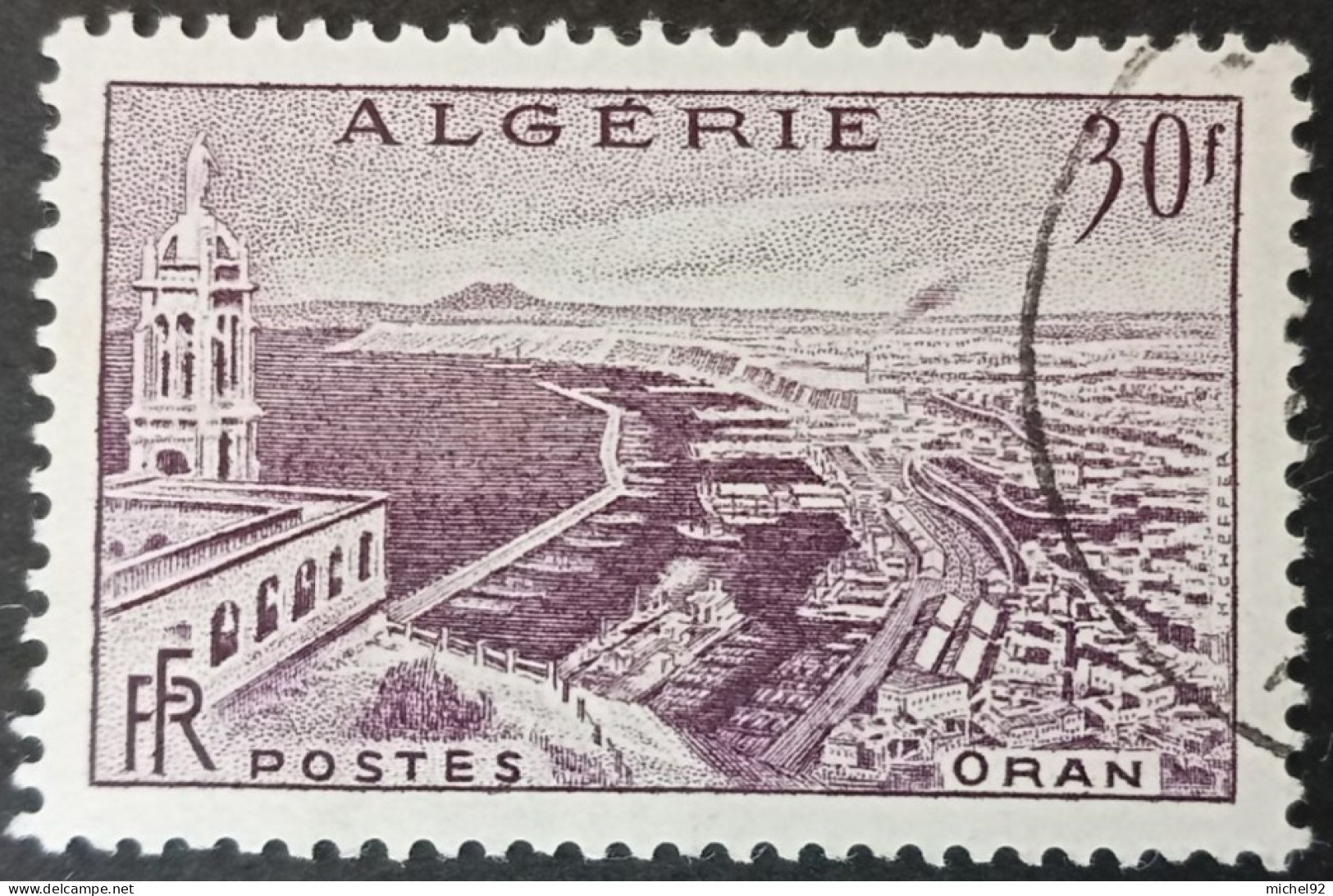 Algérie 1956-58 - YT N°339 - Oblitéré - Used Stamps