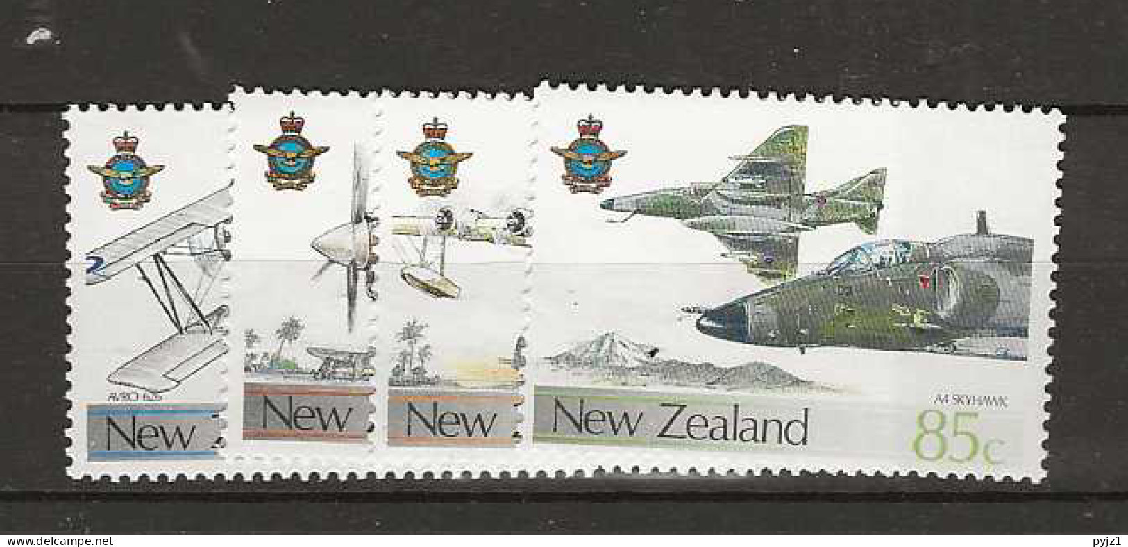 1987 MNH New Zealand Mi 992-05, Postfris** - Ungebraucht