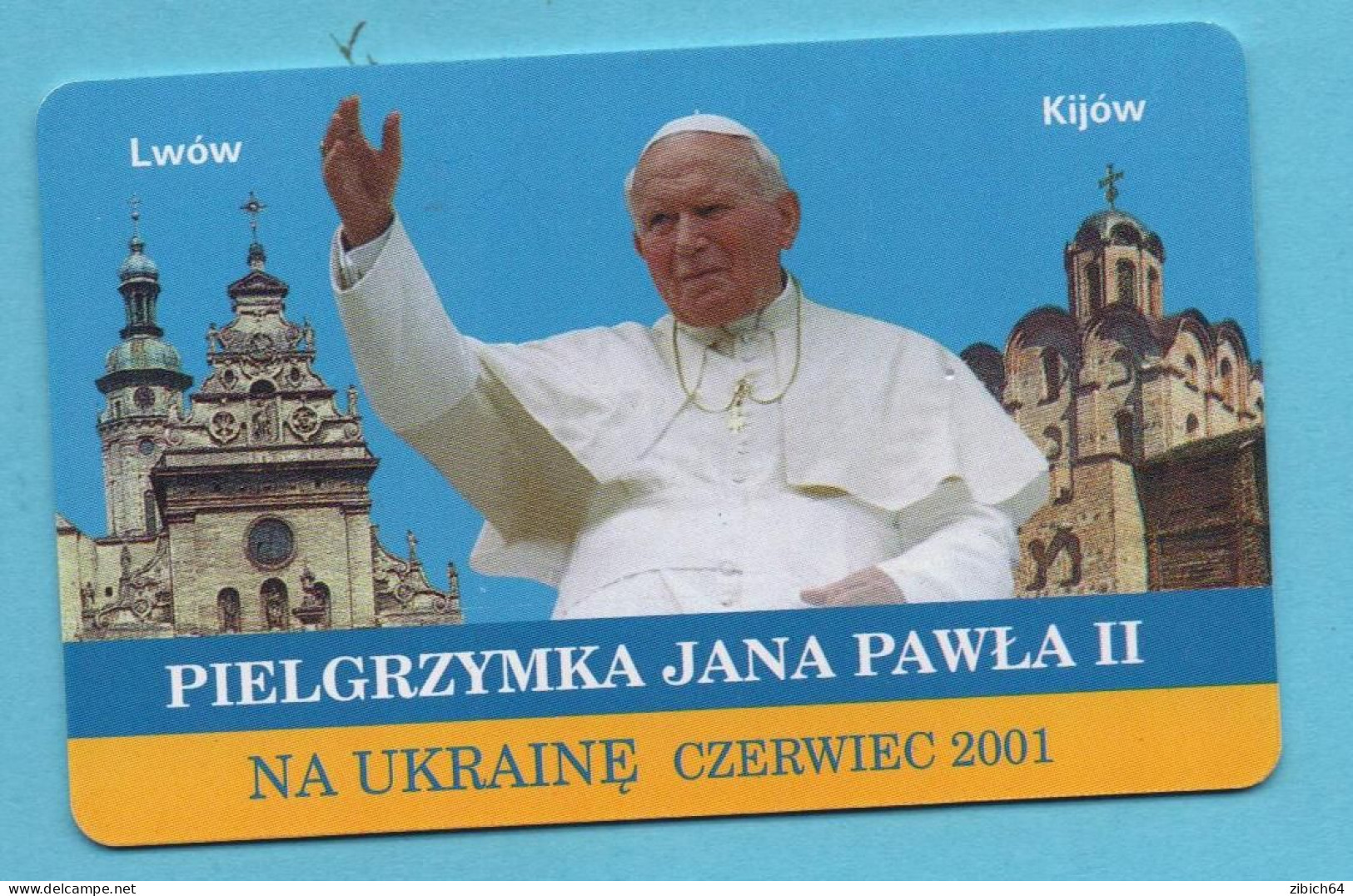 POLAND Chip Phonecard  POPE - - Pologne