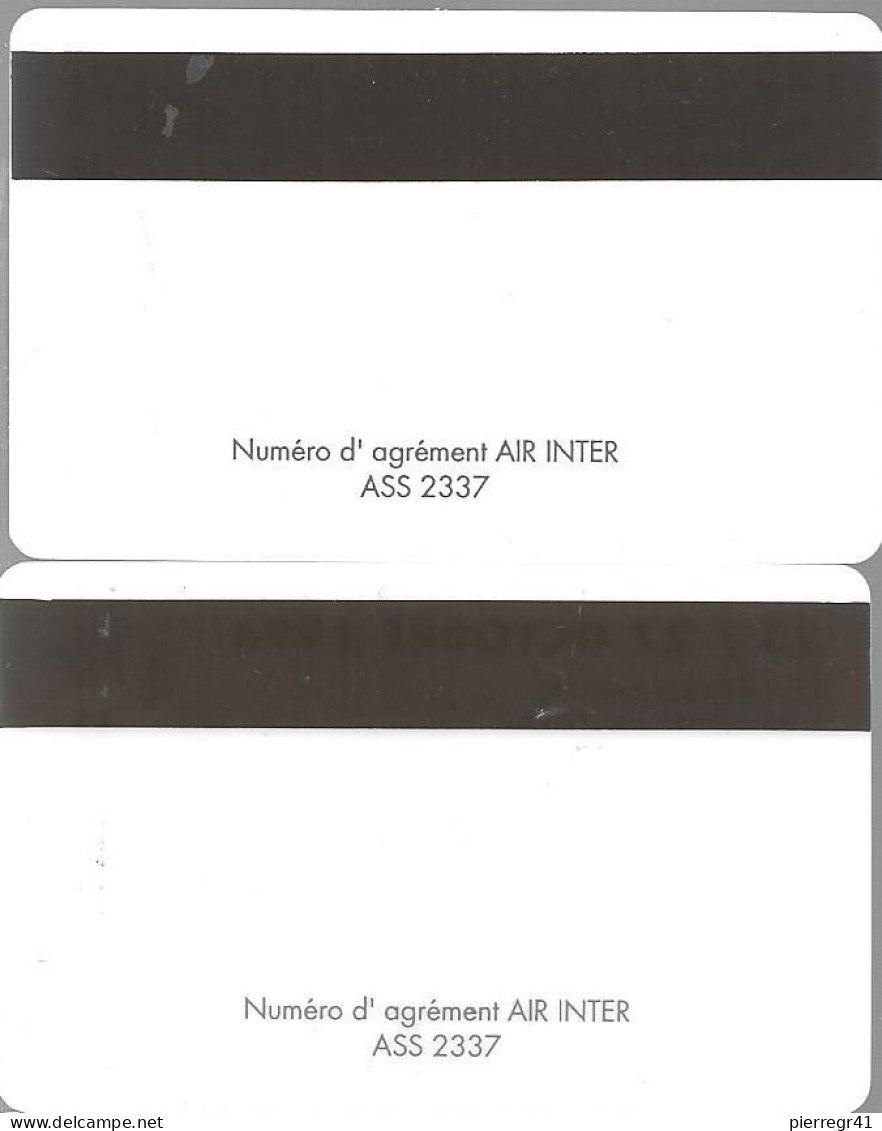 2-CARTES-MAGNETIQUE-SALON-1994-SALON SIM-PARIS NORD VILLEPINTE-VISITEUR-TBE- - Badge Di Eventi E Manifestazioni