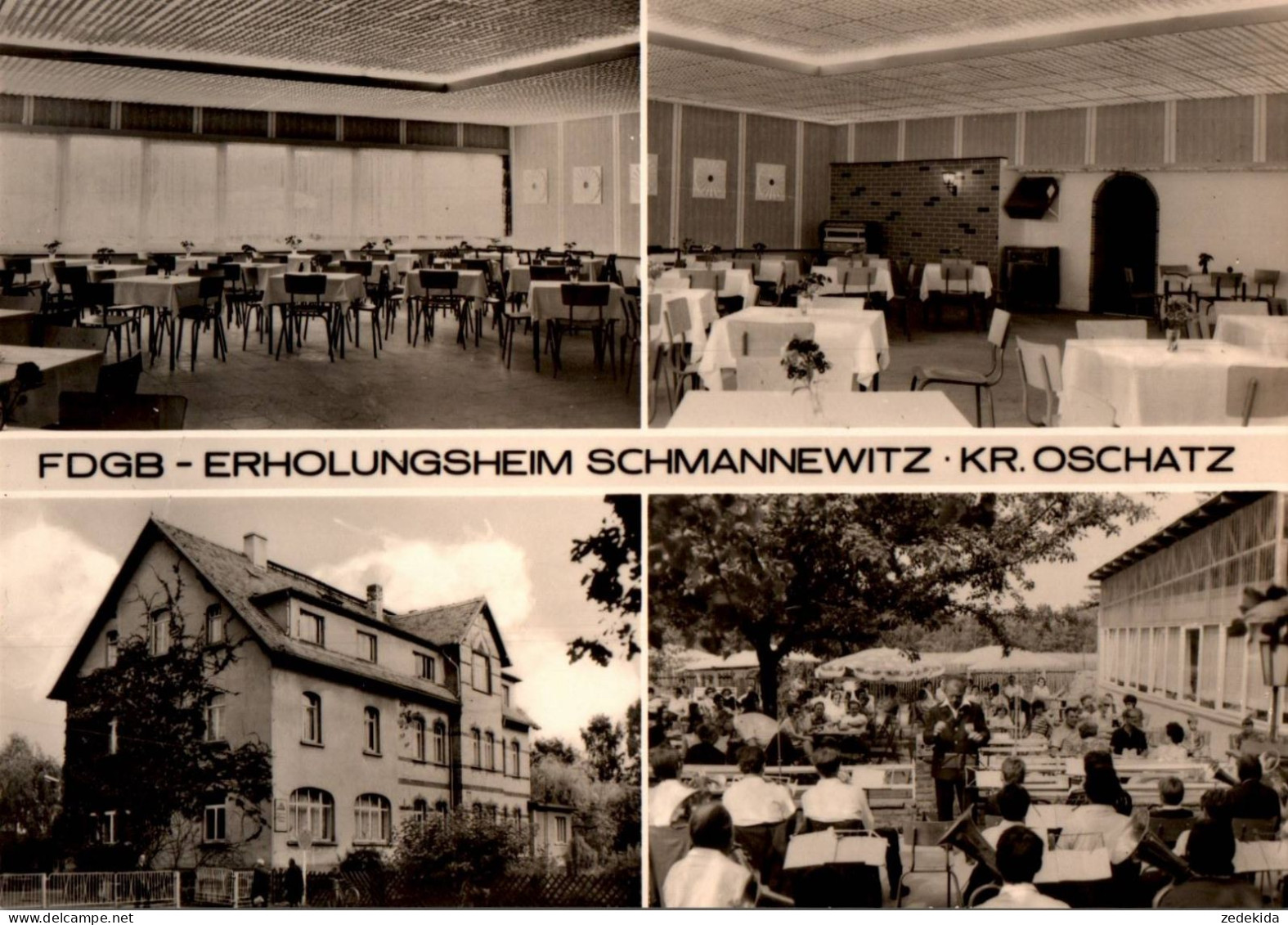 G6648 - TOP Schmannewitz FDGB Heim Innenansicht - VEB Bild Und Heimat Reichenbach - Oschatz