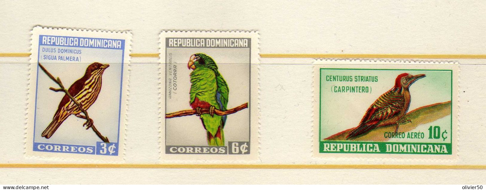 Rep. Dominicaine -  Oiseaux - Neufs** - MNH - Dominicaine (République)