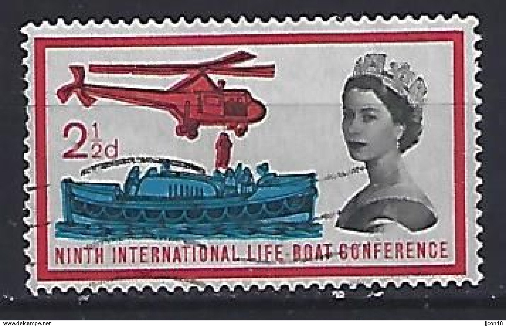 GB 1963 Lifeboat Conference (o) Mi.359 X - Usati