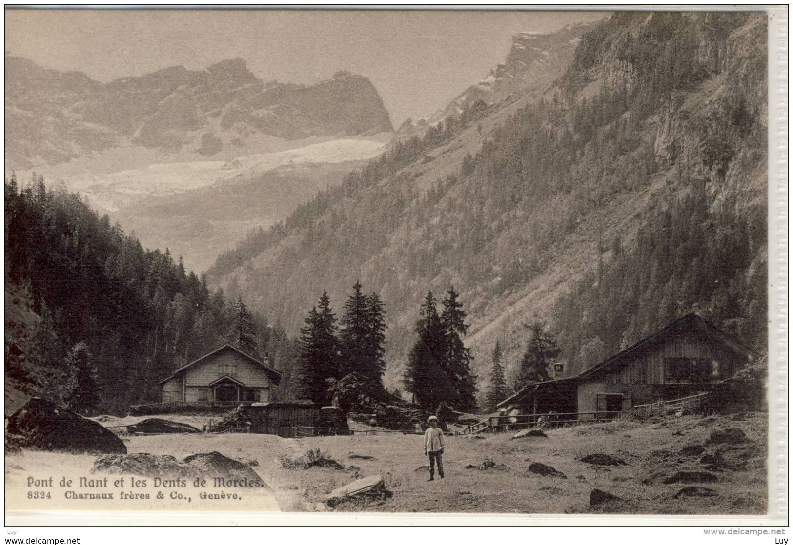 Pont De Nant Et Les DENTS De MORCLES - Morcles