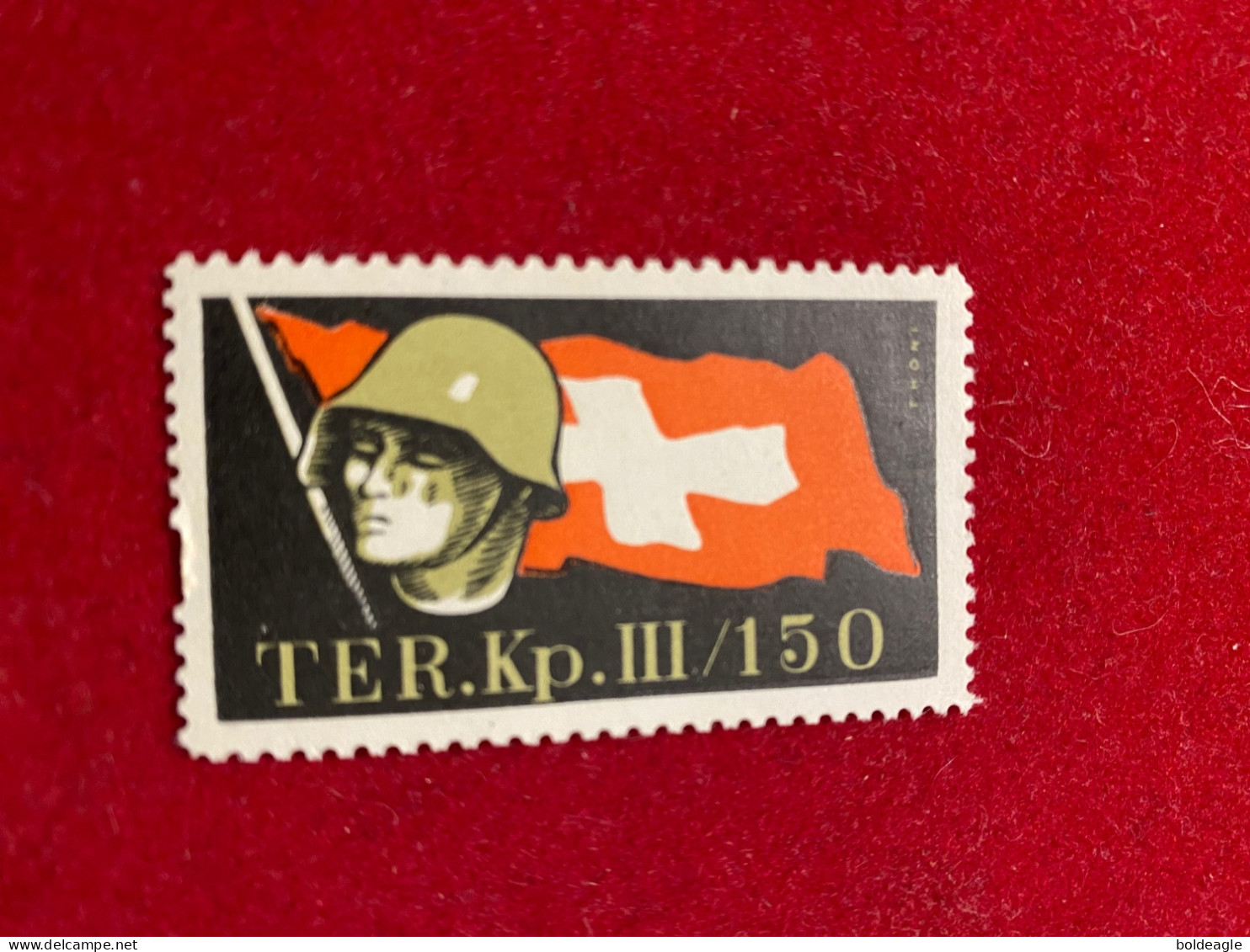 SUISSE -VIGNETTE TER KP ||| /150 - Labels