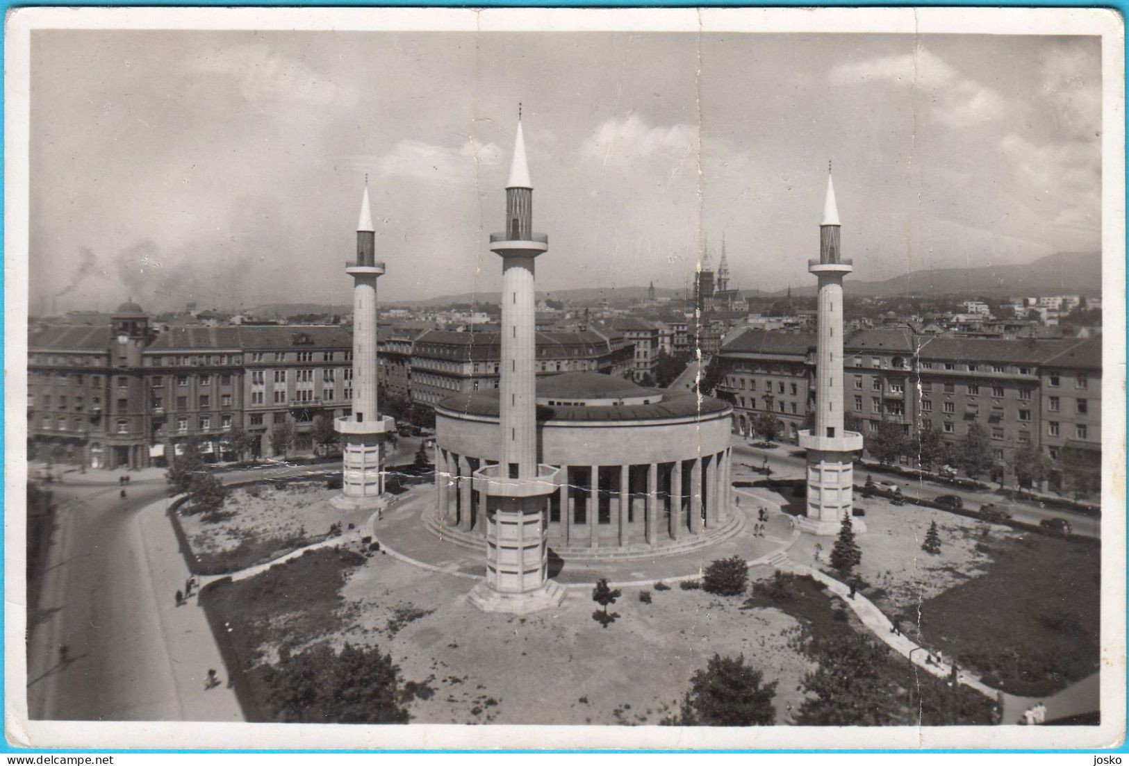 ZAGREB (NDH) - DŽAMIJA ... MOSQUE (Croatia) * Islam Religion Mosquée Moschee Moschea Mezquita - Islam