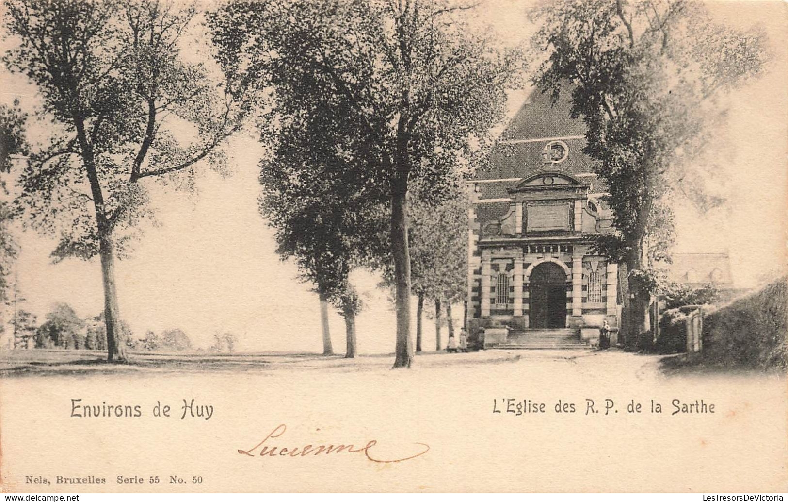 BELGIQUE - Huy - L'église Des R.P. De La Sarthe - Carte Postale Ancienne - Huy