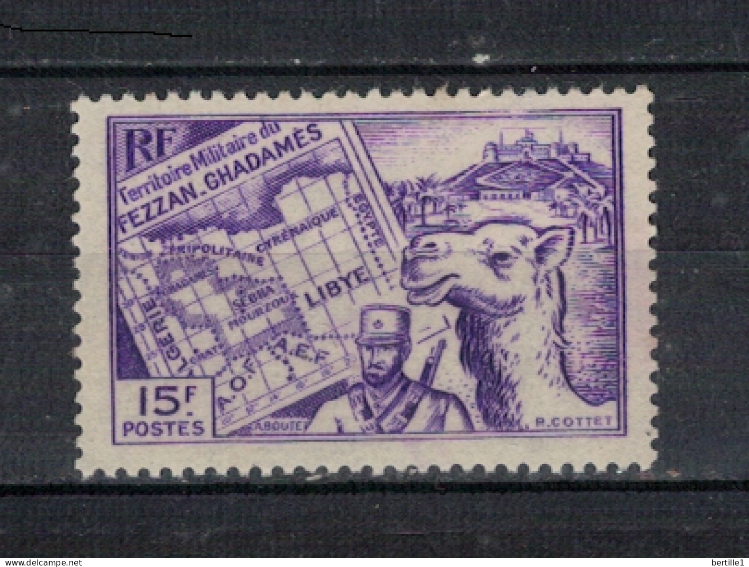 FEZZAN            N°  YVERT  38   NEUF AVEC CHARNIERES   ( CHARN 04/53  ) - Unused Stamps