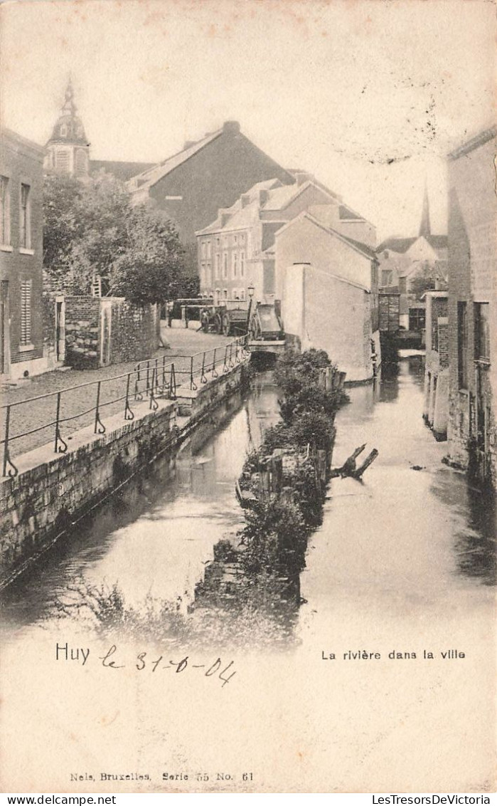 BELGIQUE - Huy - La Rivière Dans La Ville - Carte Postale Ancienne - Huy