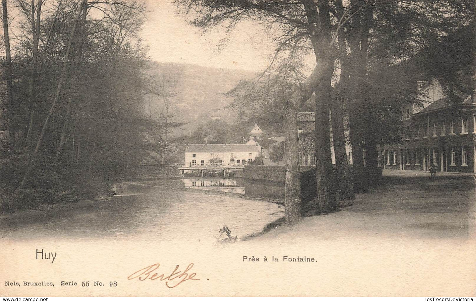 BELGIQUE - Huy - Près De La Fontaine - Carte Postale Ancienne - Huy
