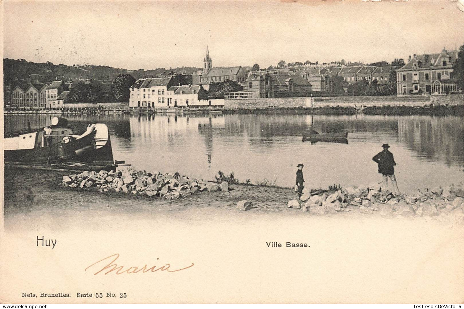 BELGIQUE - Huy - Ville Basse - Carte Postale Ancienne - Hoei