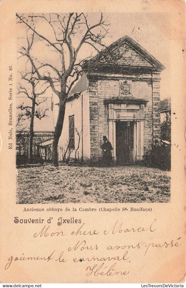 BELGIQUE - Ixelles - Ancienne Abbaye De La Cambre - Chapelle Saint Boniface - Carte Postale Ancienne - Ixelles - Elsene