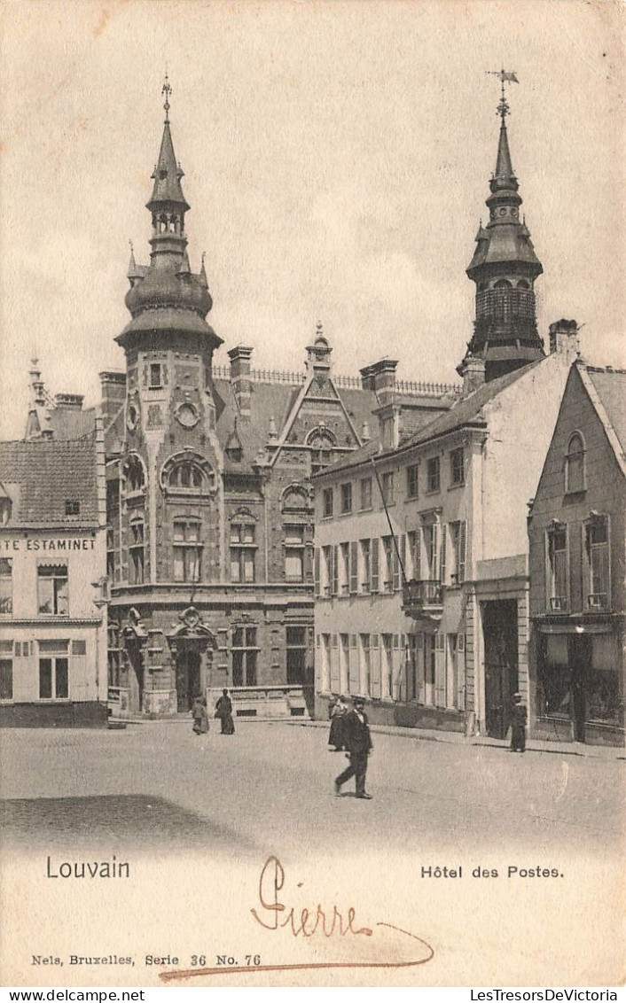 BELGIQUE - Louvain - Hôtel Des Postes - Carte Postale Ancienne - Leuven