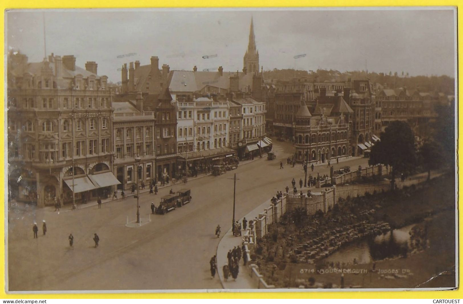 BOURNEMOUTH JUDGES - Vintage Postcard - Bournemouth (from 1972)