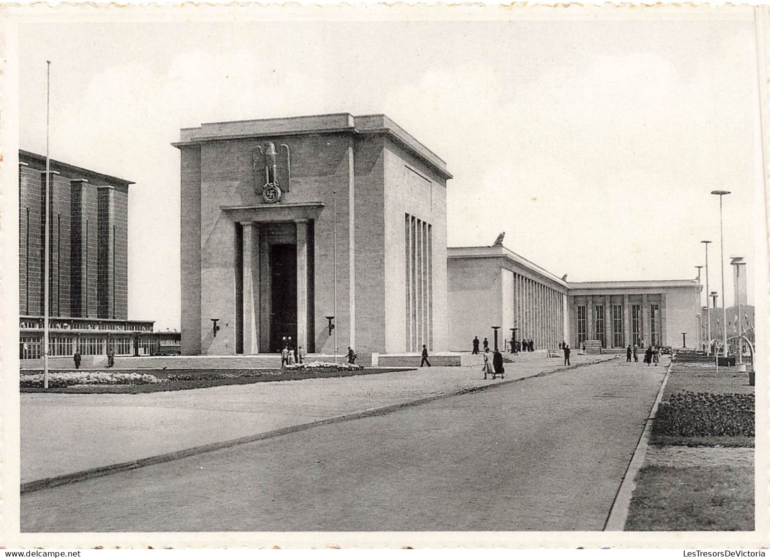 BELGIQUE - Liège - Exposition Universelle 1939 - Palais De L'Allemagne - Carte Postale Ancienne - Luik