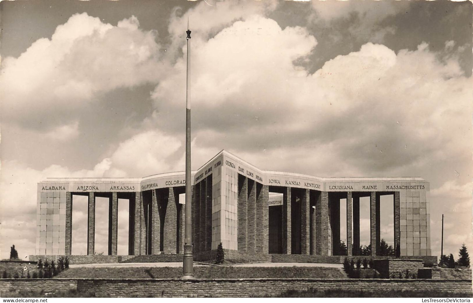 BELGIQUE - Liège - Mémorial Américains Mardasson à Bastogne - Carte Postale Ancienne - Liege