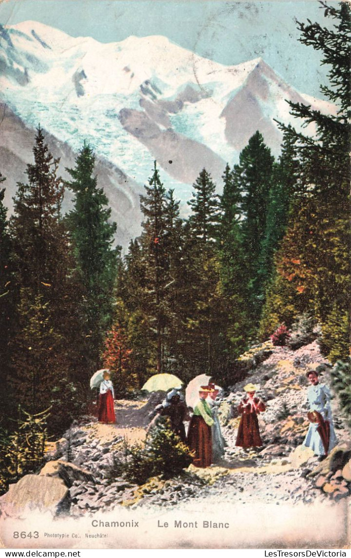 FRANCE - Chamonix - Le Mont Blanc - Colorisé - Carte Postale Ancienne - Chamonix-Mont-Blanc