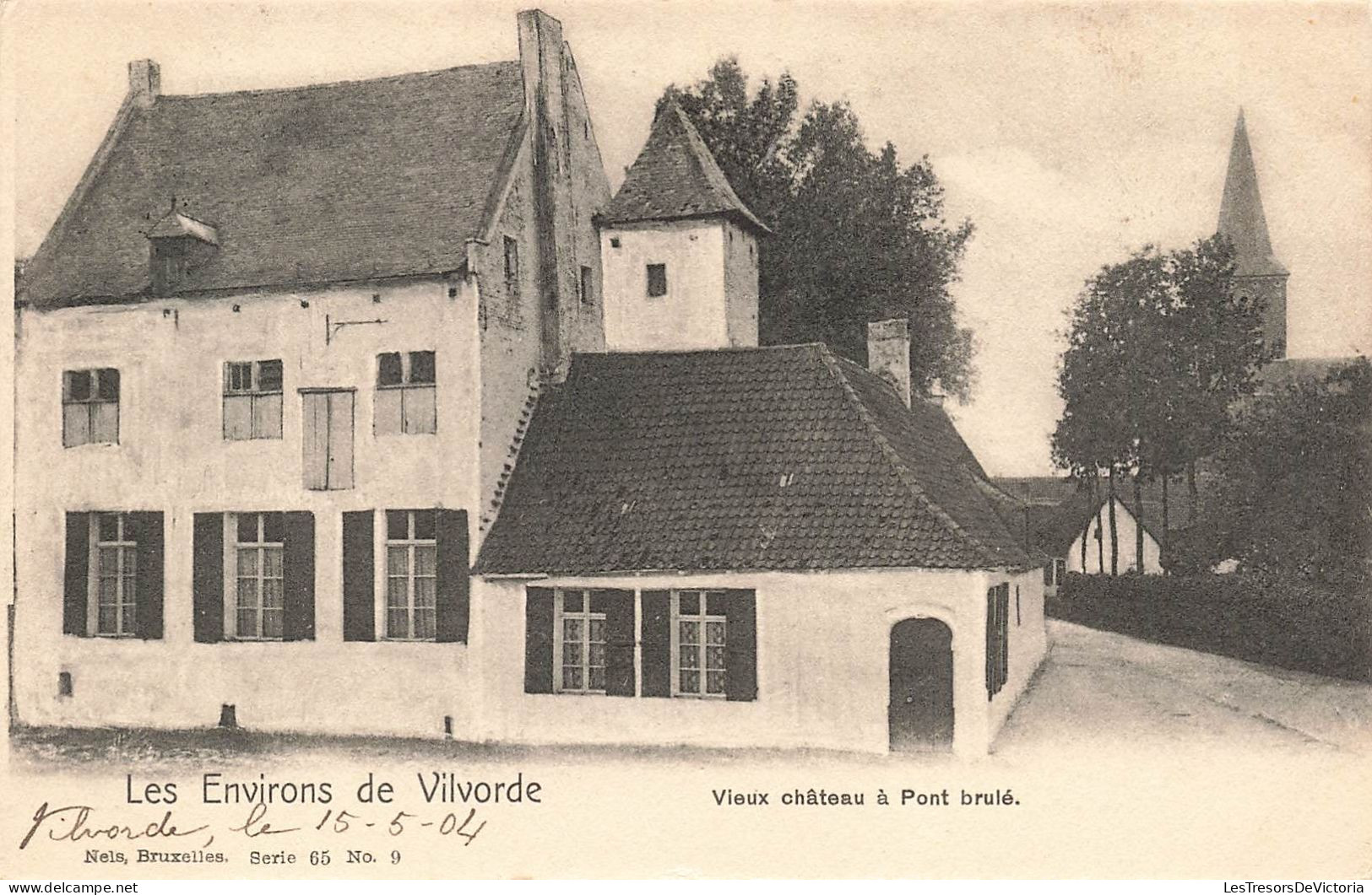 BELGIQUE - Les Environs De Vilvorde - Vieux Château à Pont Brulé - Carte Postale Ancienne - Vilvoorde