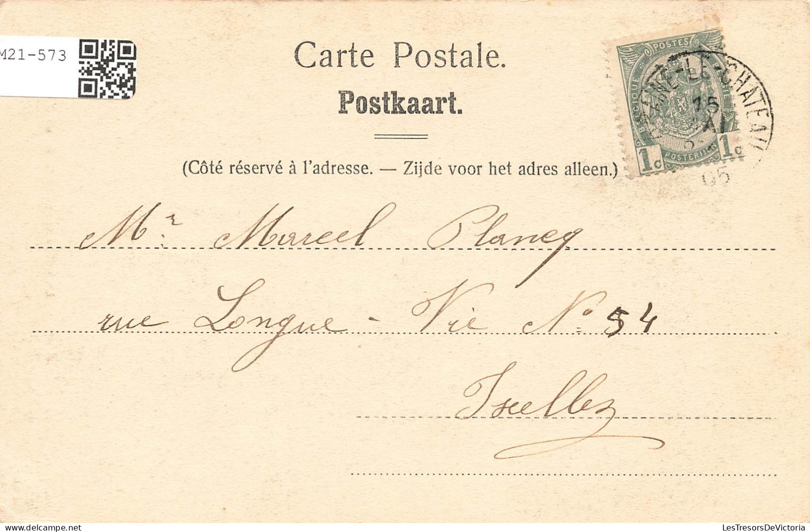 BELGIQUE - Braine Le Château - La Petite Chapelle - Carte Postale Ancienne - Braine-le-Château