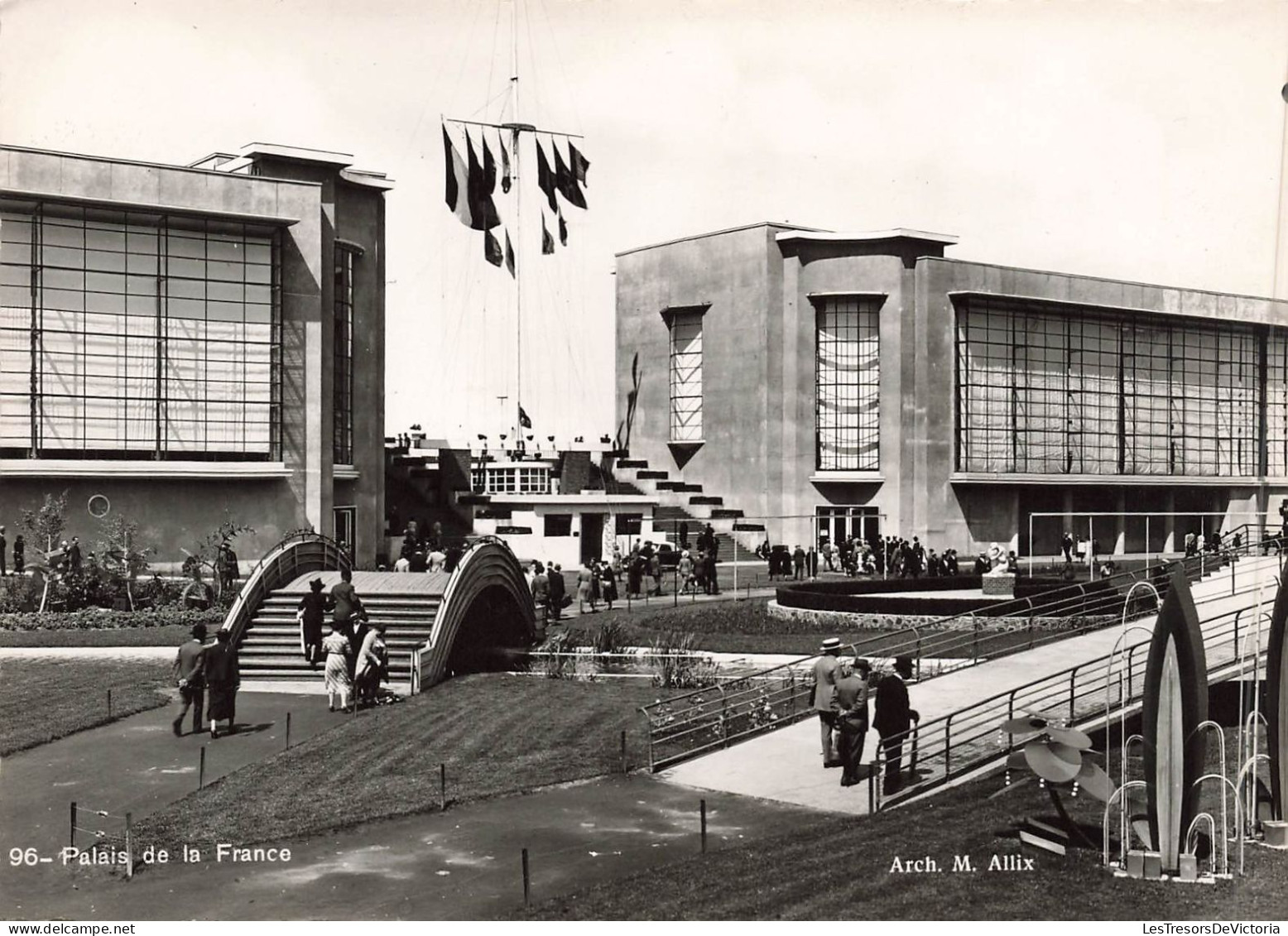 BELGIQUE - Liège - Palais De La France - Exposition Internationale De 1939 - Carte Postale - Liege