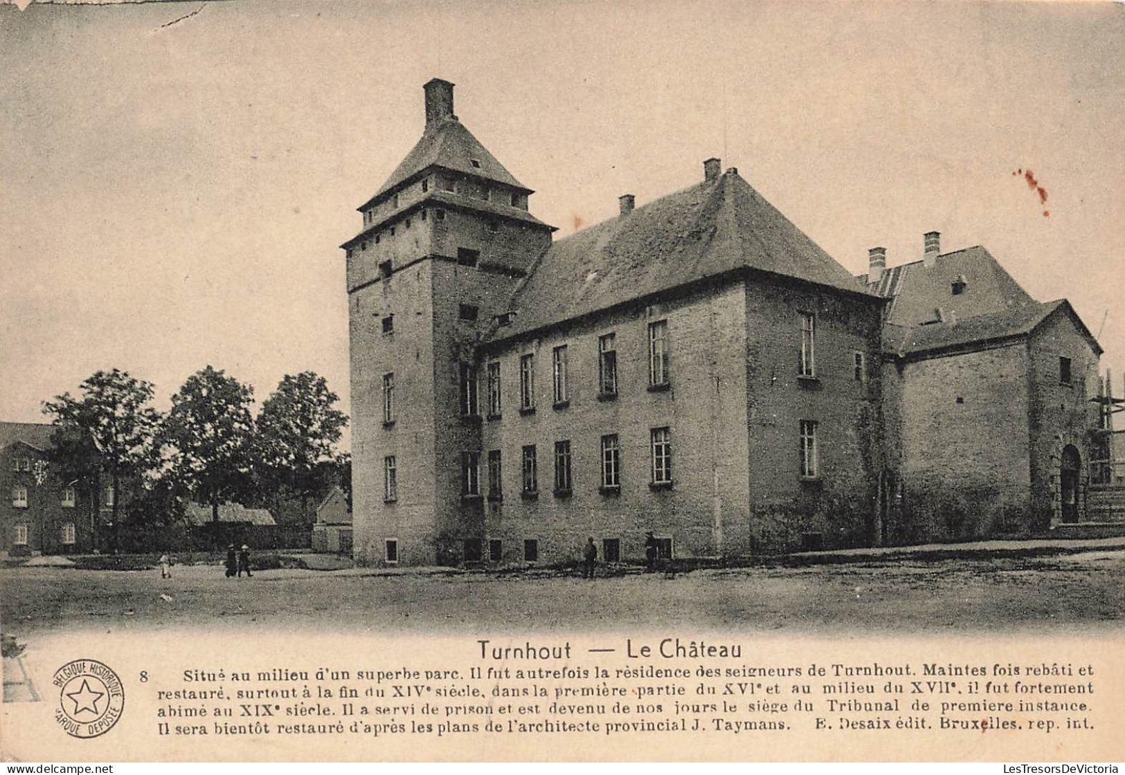 BELGIQUE - Turnhout - Le Château - Carte Postale Ancienne - Turnhout