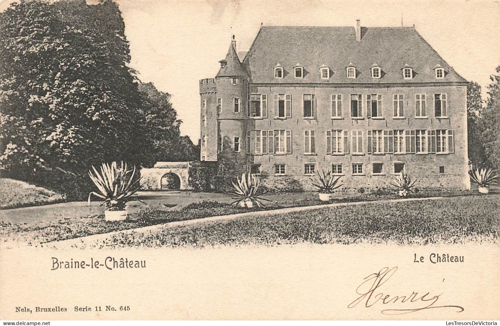 BELGIQUE - Braine Le Château - Vue Sur Le Château - Carte Postale Ancienne - Kasteelbrakel