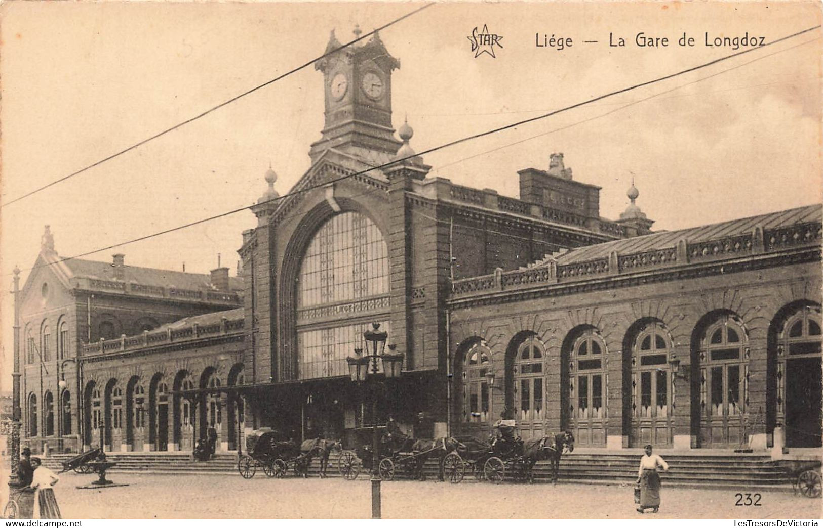 BELGIQUE - Liège - La Gare De Longdoz - Carte Postale Ancienne - Liege