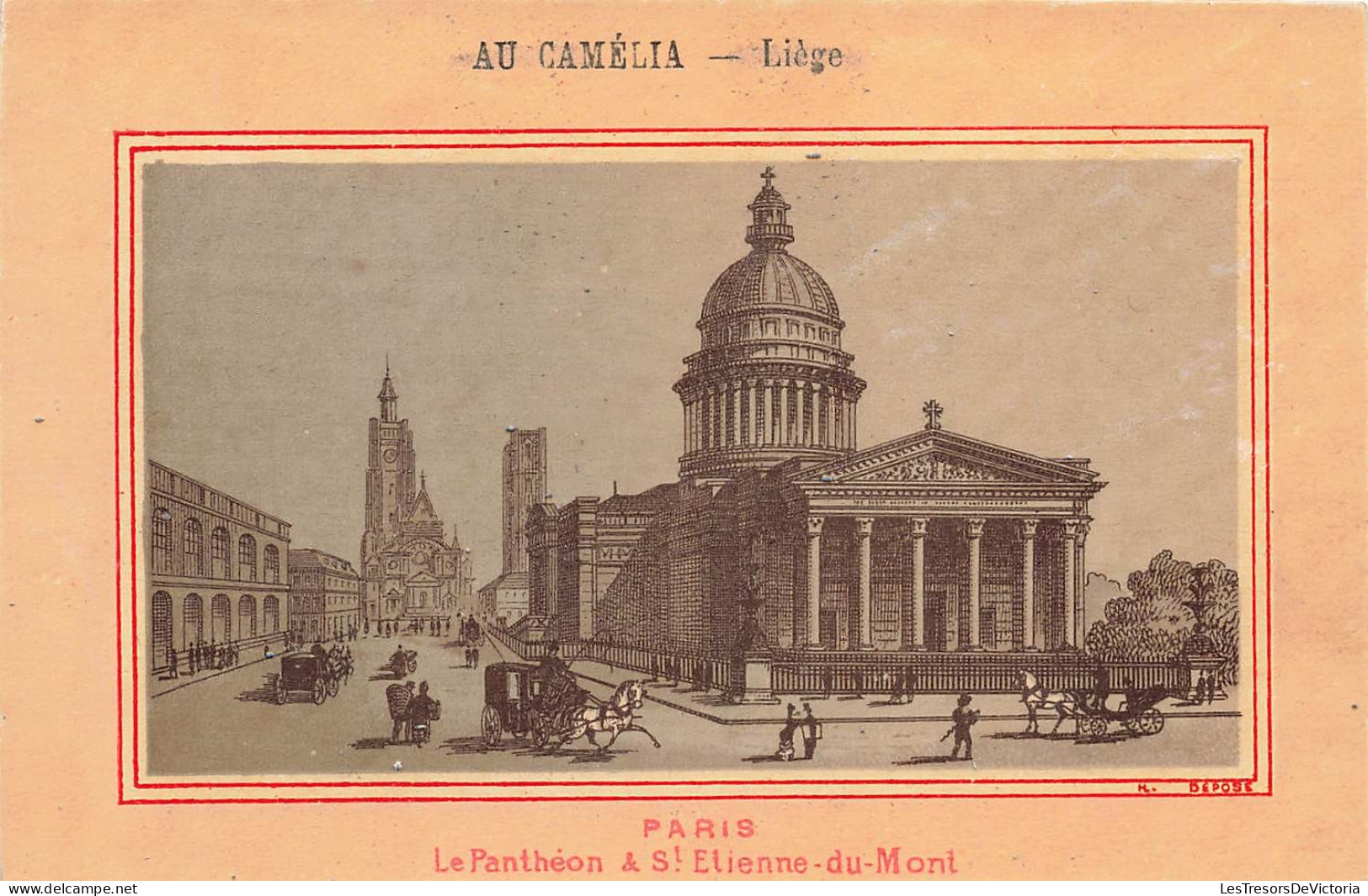 FRANCE - Paris - Le Panthéon Et Saint Etienne-du-Mont - Animé - Carte Postale Ancienne - Autres Monuments, édifices