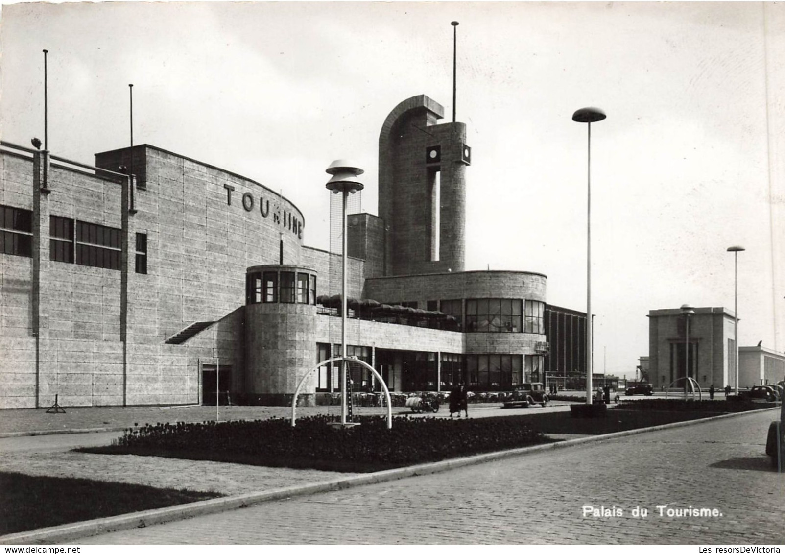 BELGIQUE - Liège - Palais Du Tourisme - Exposition Internationale De 1939 - Animé - Carte Postale - Liege