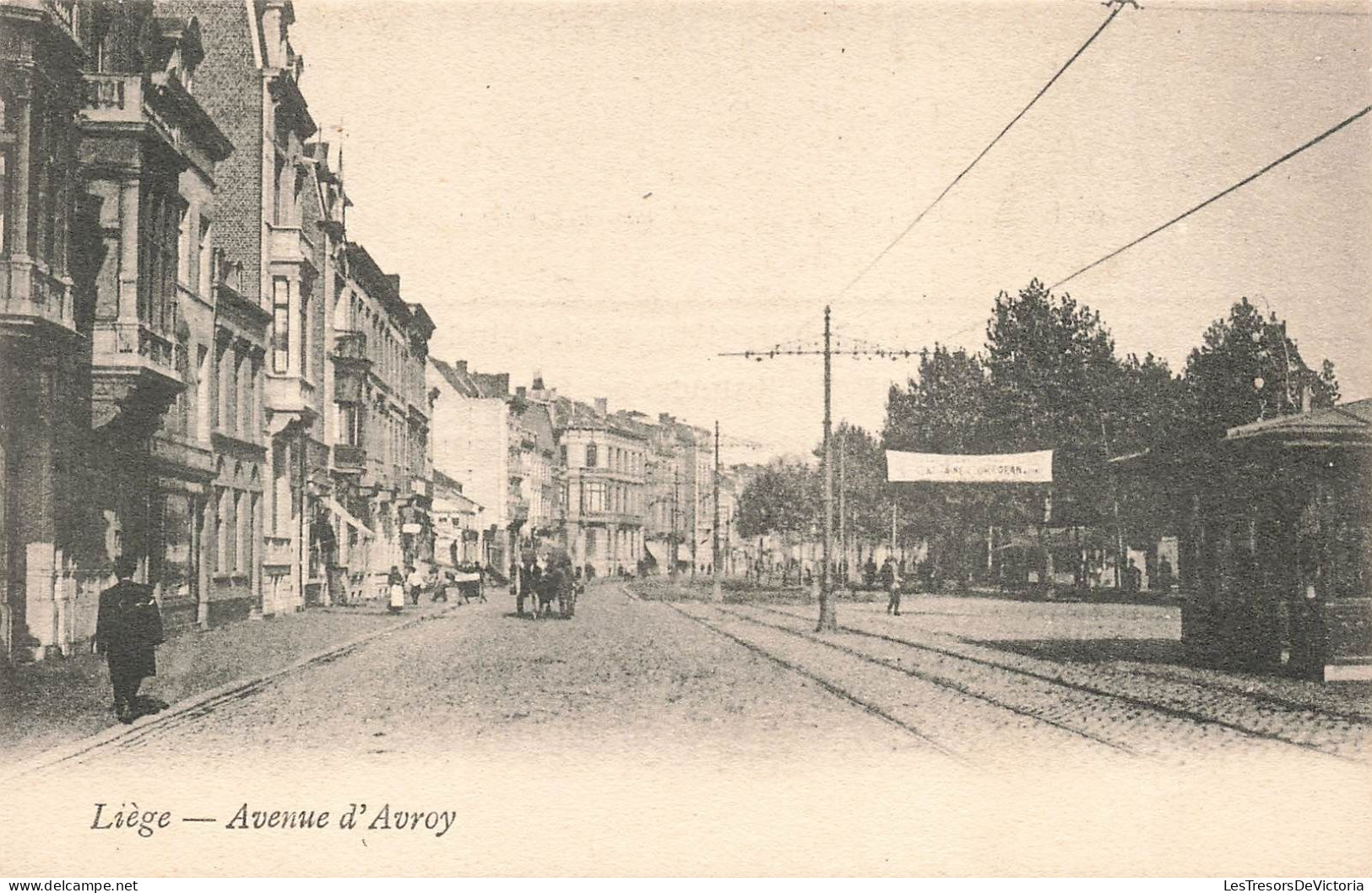 BELGIQUE - Liège - Avenue D'Avroy - Carte Postale Ancienne - Liege