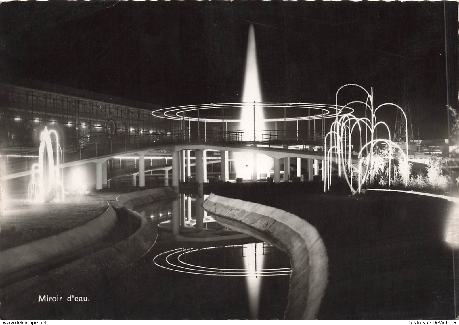 BELGIQUE - Liège - Miroir D'eau - Exposition Internationale De 1939 - Animé - Carte Postale - Liege