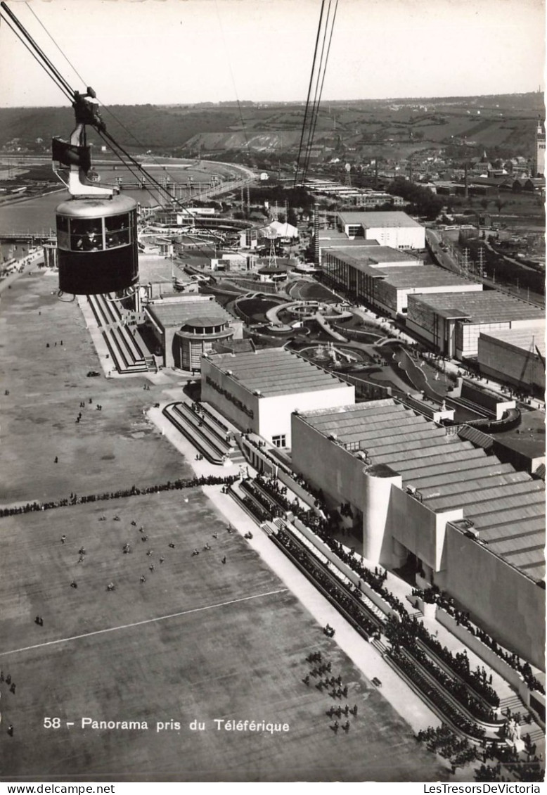 BELGIQUE - Liège - Panorama Pris Du Téléphérique - Exposition Internationale De 1939 - Animé - Carte Postale - Lüttich