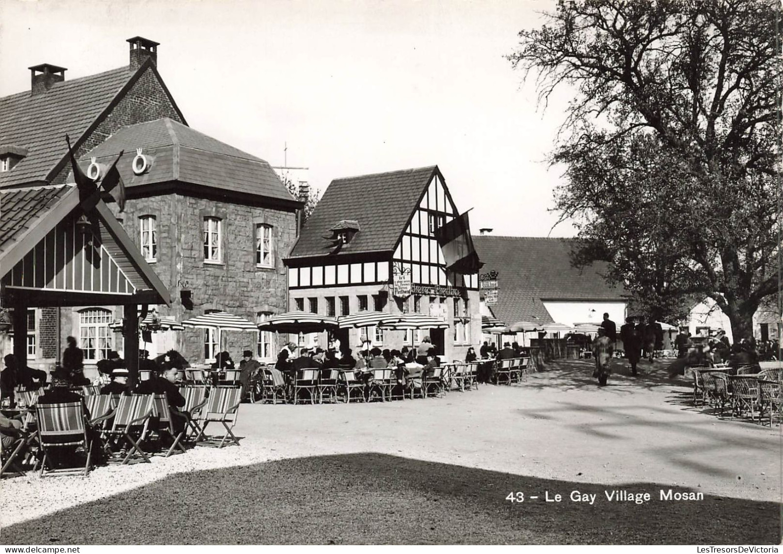 BELGIQUE - Liège - Le "Gay Village Mosan" - Exposition Internationale De 1939 - Carte Postale - Liege