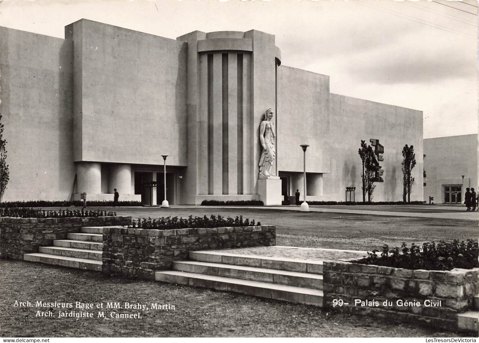 BELGIQUE - Liège - Palais Du Génie Civil - Exposition Internationale De 1939 - Carte Postale - Liege