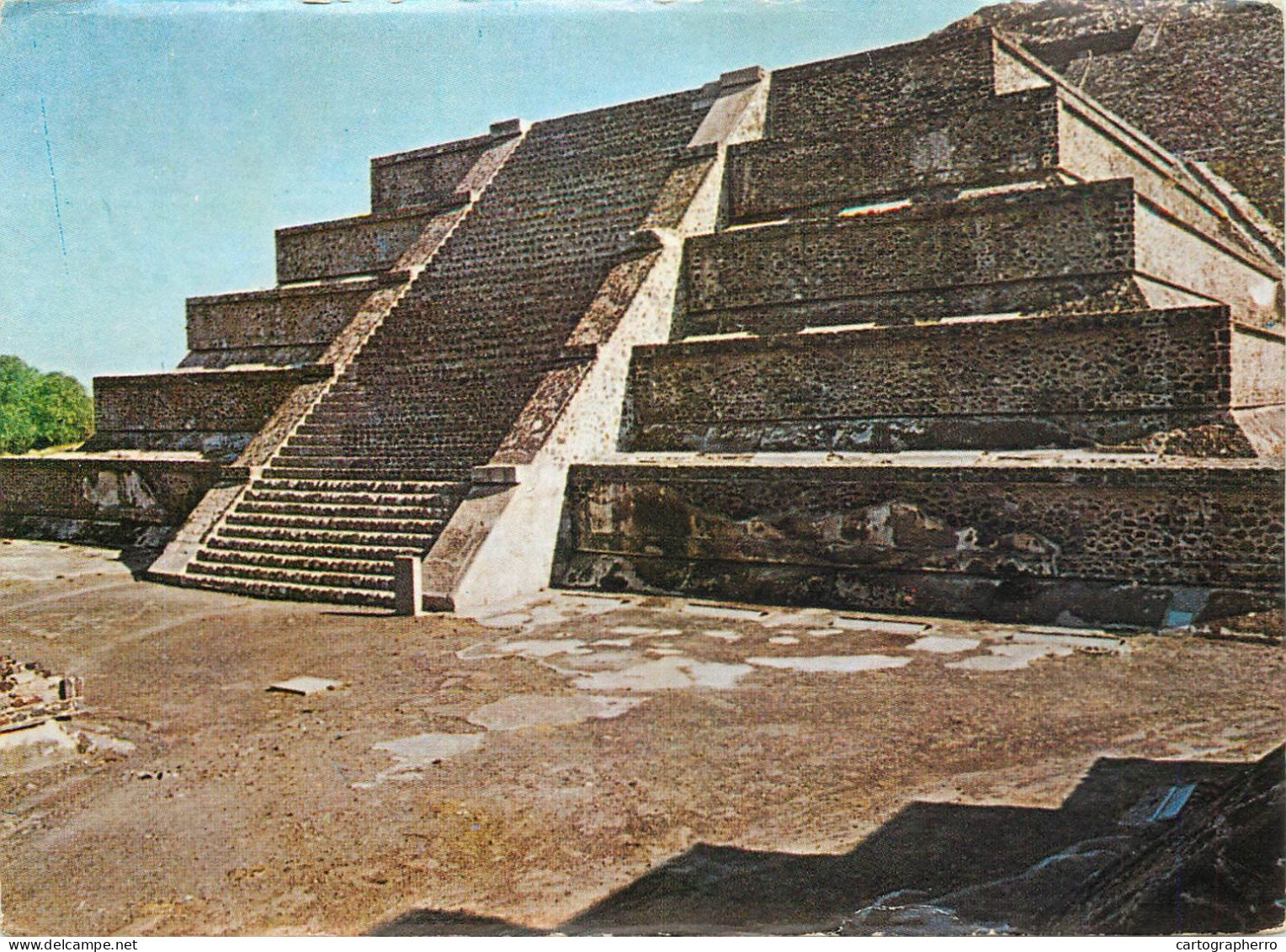 Postcard Mexico Pyramid Of The Moon - Mexique
