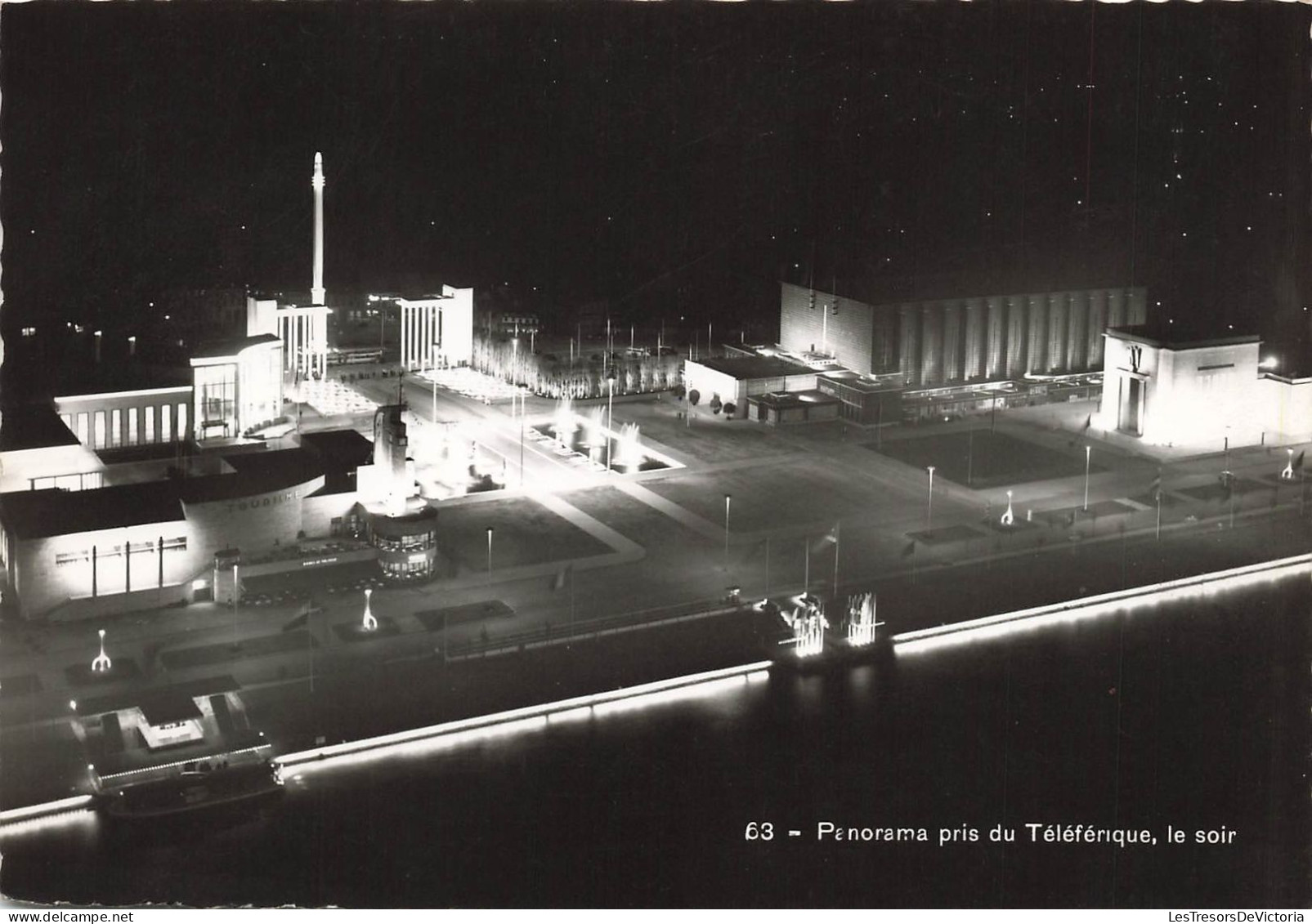 BELGIQUE - Liège - Panorama Pris Du Téléphérique Le Soir - Exposition Internationale 1939 - Carte Postale - Liege