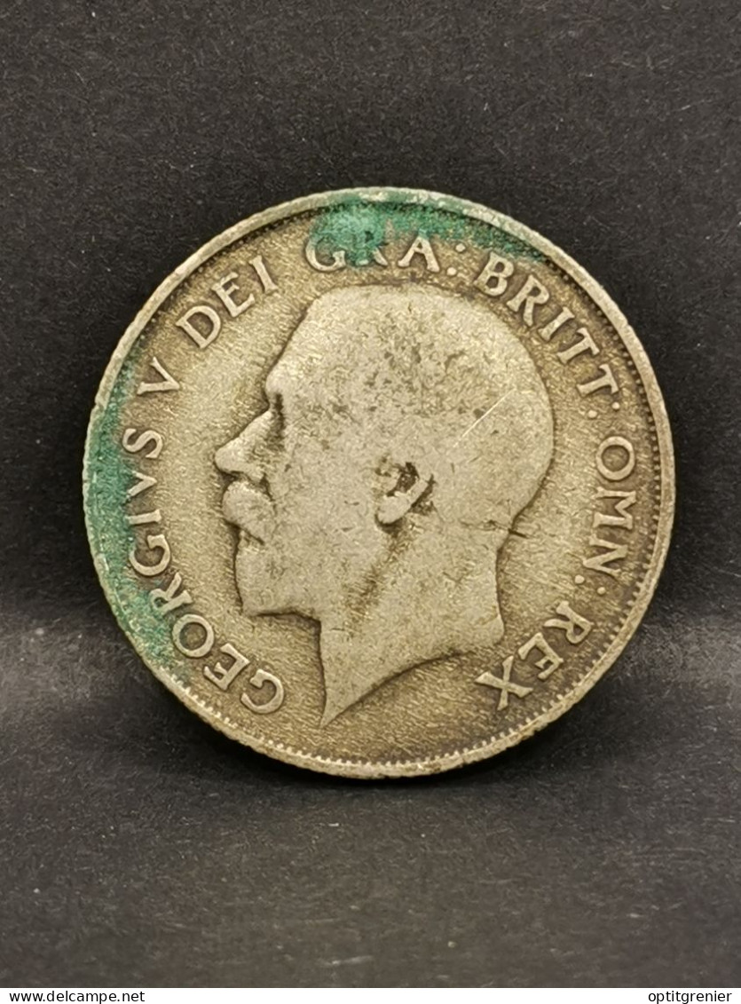 1 SHILLING ARGENT 1922 GEORGE V ROYAUME UNI / UNITED KINGDOM SILVER - I. 1 Shilling