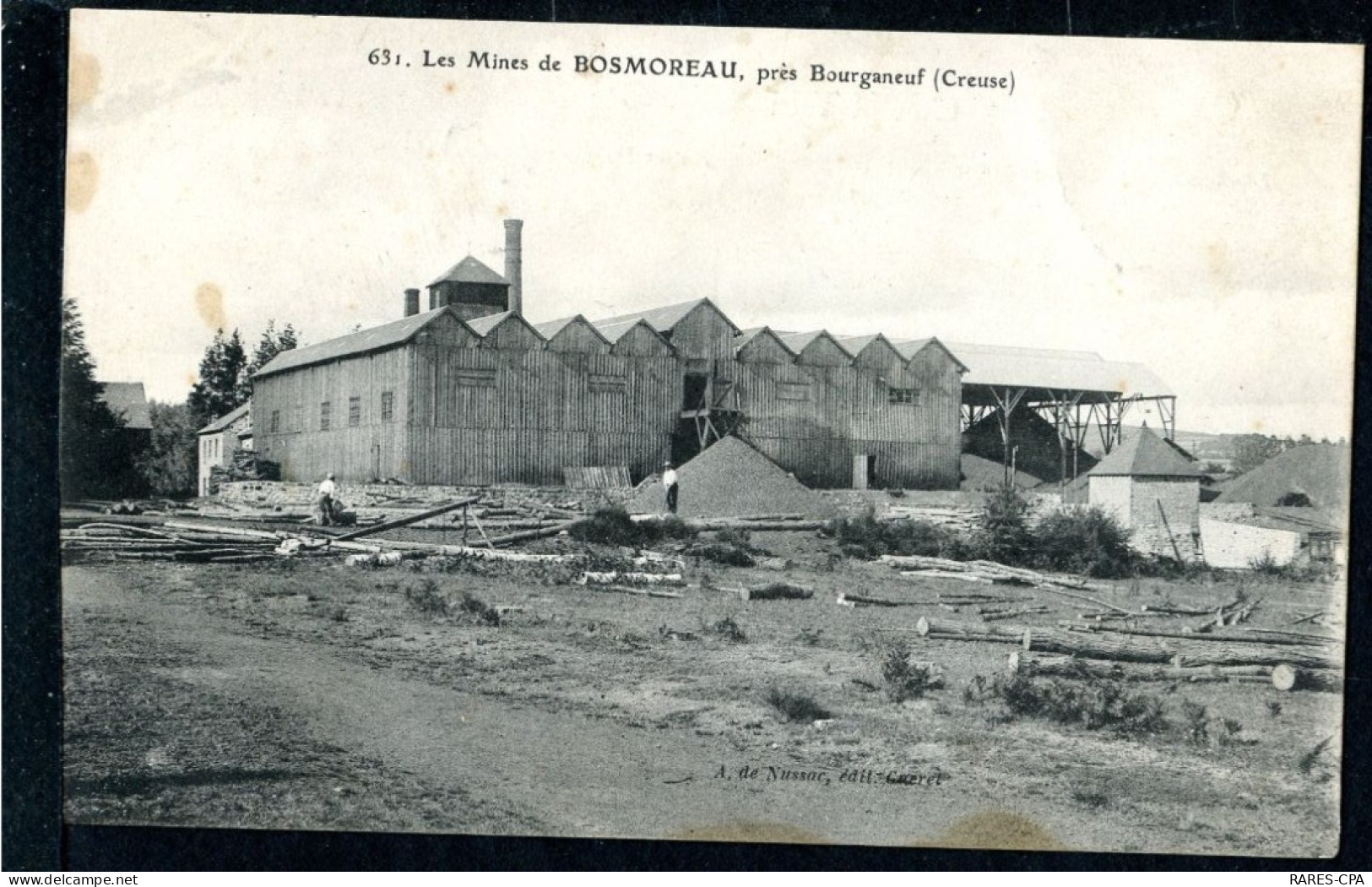 23 BOSMOREAU / Les Mines De Bosmereau  / RARE - Bourganeuf