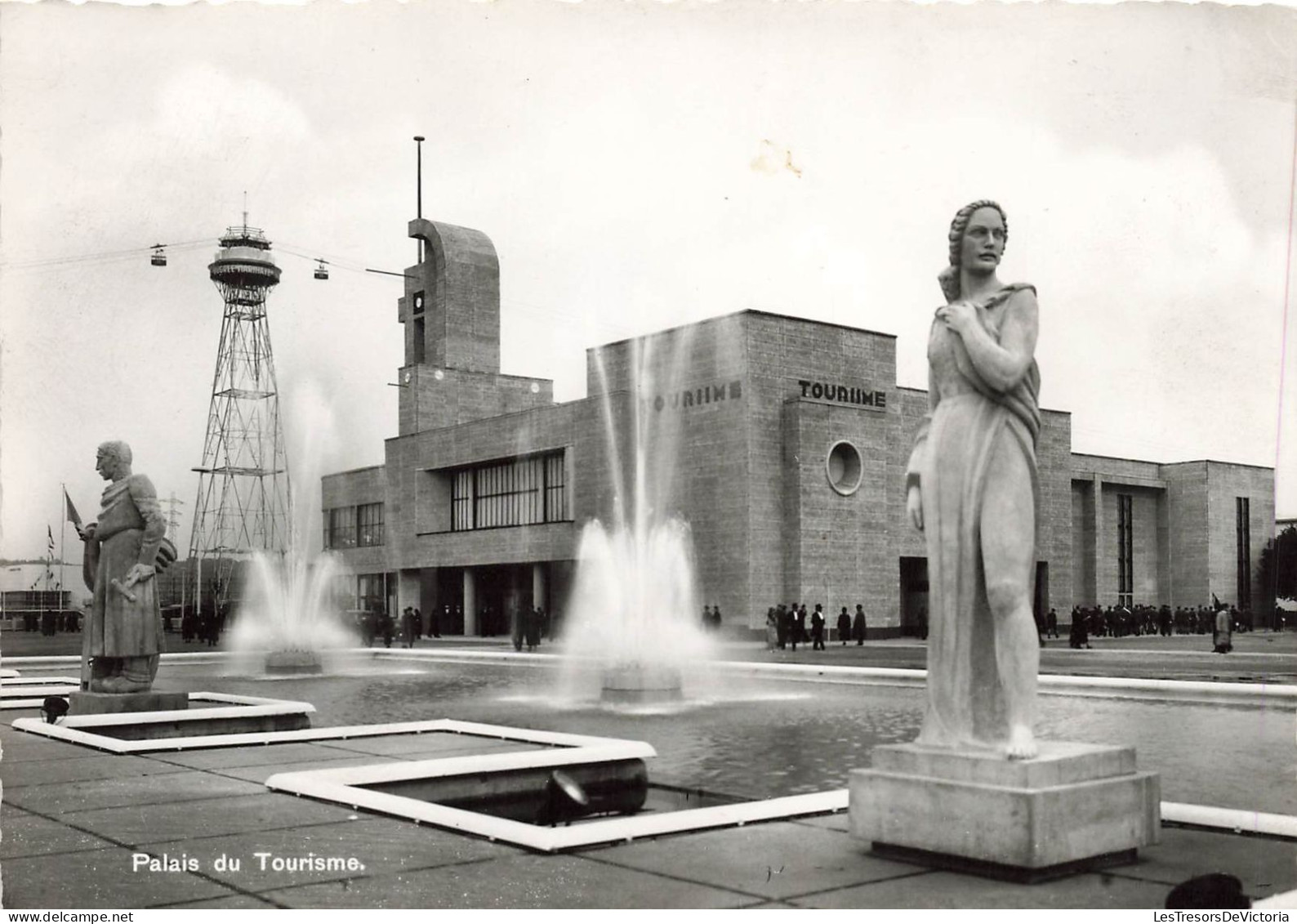 BELGIQUE - Liège - Palais Du Tourisme - Exposition Internationale 1939 - Carte Postale - Liege